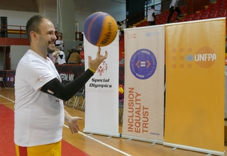 Инклузивни кошаркарски натпревари во партнерство со УНФПА и Специјална олимпијада