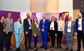 Members of the National Delegation at the Forum in Sarajevo, Bosnia and Herzegovina. Photo credit: UNFPA North Macedonia