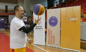 Inclusive Basketball Tournament in partnership with UNFPA and Special Olympics