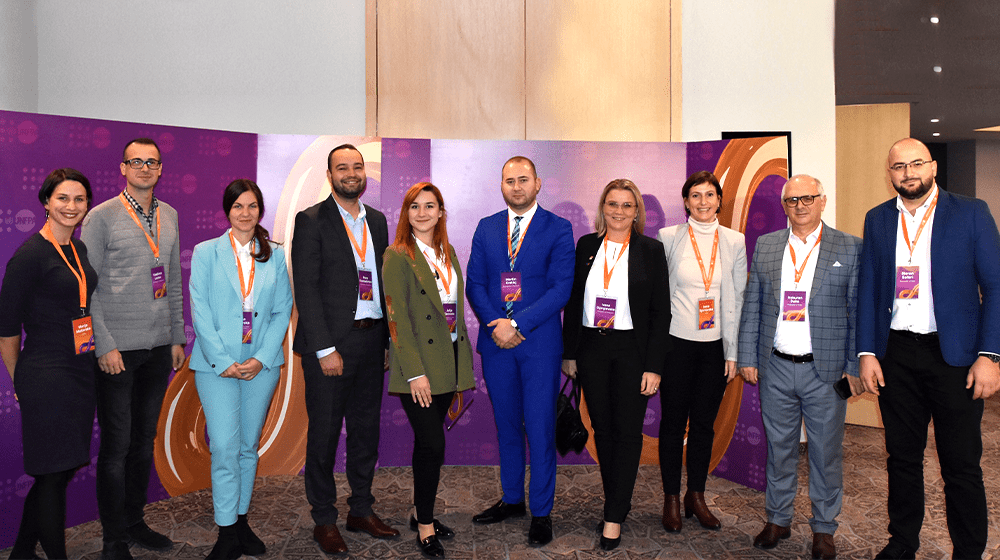 Members of the National Delegation at the Forum in Sarajevo, Bosnia and Herzegovina. Photo credit: UNFPA North Macedonia