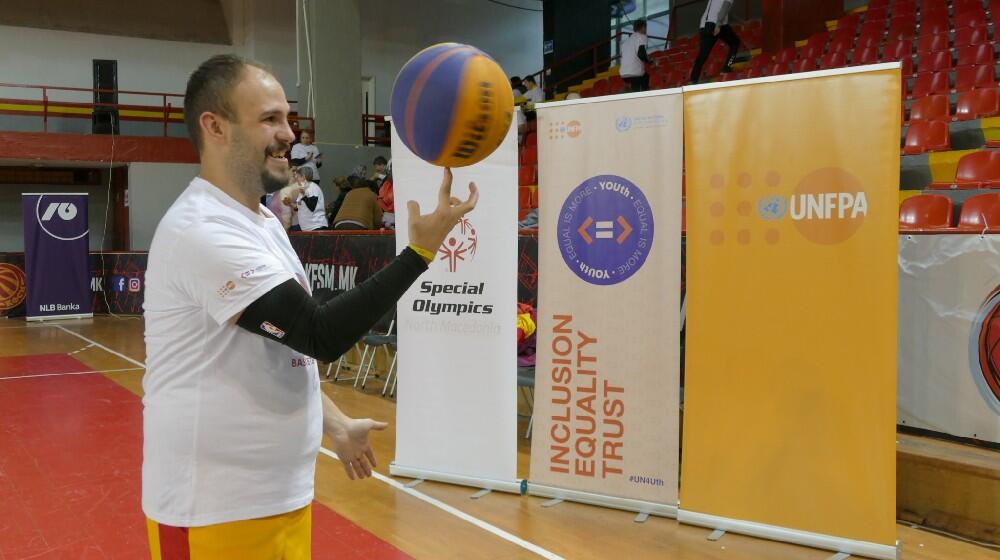 Inclusive Basketball Tournament in partnership with UNFPA and Special Olympics