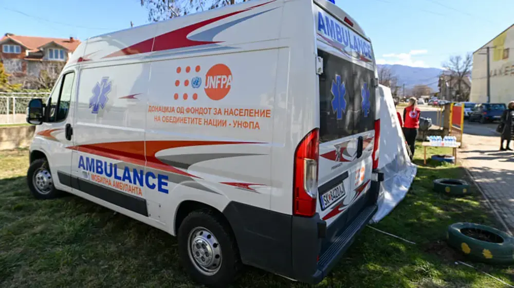 UNFPA mobile clinics: Gynecologist exam, after many years 